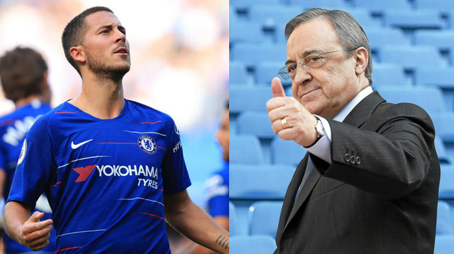 Hazard thăng hoa tột đỉnh: Real mê mẩn, bố già Perez quyết phá kỷ lục kích nổ “Siêu bom tấn”