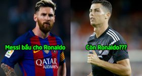Trong khi Messi bầu chọn cho Ronaldo thì CR7 đáp trả bằng lá phiếu bầu bất ngờ thế này đây!