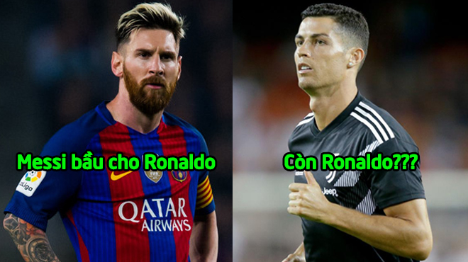 Trong khi Messi bầu chọn cho Ronaldo thì CR7 đáp trả bằng lá phiếu bầu bất ngờ thế này đây!