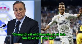 XÁC NHẬN: Chủ tịch Perez tuyên bố sẽ đưa Ronaldo trở lại trong tương lai bằng mọi giá, fan Real khắp TG lại vui rồi