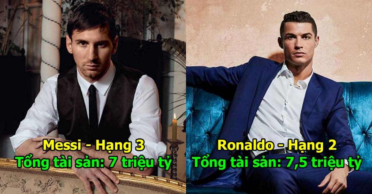 10 cầu thủ GIÀU nhất làng bóng đá thế giới: Kiếm tiền như máy, Ronaldo vẫn chịu khuất phục bởi gã Đông Nam Á vô danh này!