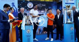 Đứng bên cúp vàng Premier League, Quang Hải tự tin tuyên bố mục tiêu cực lớn cùng ĐTVN