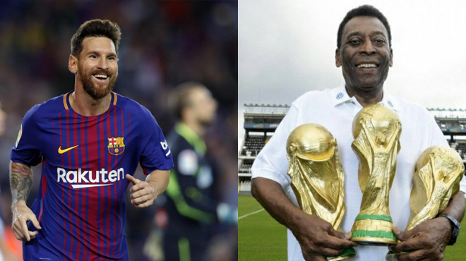 Không sớm thì muộn, Messi cũng sẽ đuổi kịp “Vua bóng đá” Pele, chứng minh anh là số 1 hành tinh!