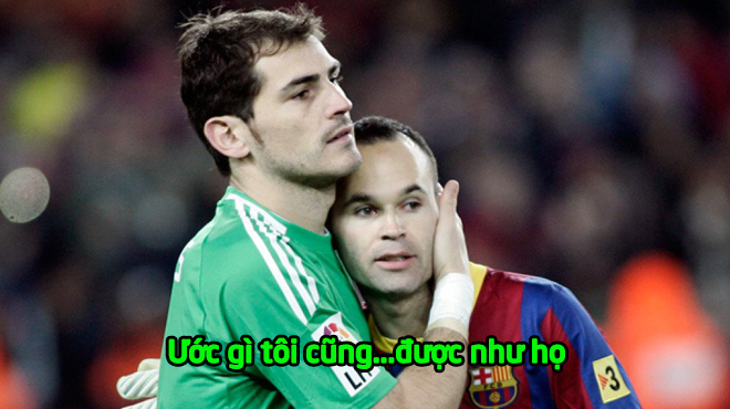 Casillas hồi tưởng trong nước mắt: “Giá mà tôi được chia tay có tình người như Iniesta và Torres”