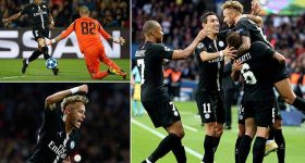 Gạt đi nỗi buồn thua đau Liverpool, Neymar lập hat-trick giúp PSG trút cơn mưa bàn thắng lên nhược tiểu Crvena Zvezda