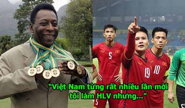 Được Việt Nam tha thiết mời về làm HLV trưởng, Vua bóng đá Pele trả lời thế này khiến không ai nhịn nổi cười