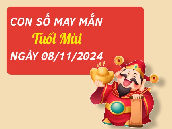 Bật mí con số bội thu tài lộc tuổi Mùi hôm nay ngày 8/11/2024