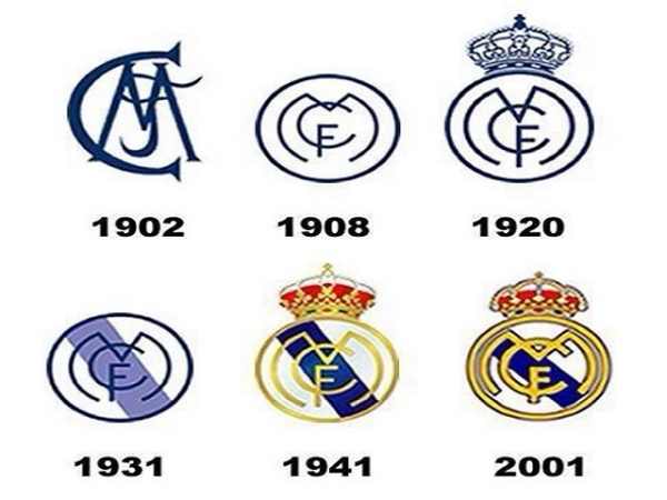 Sự thay đổi logo Real Madrid, một hành trình lịch sử