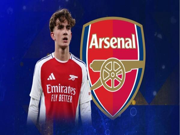 Cầu thủ Max Dowman tài năng 15 tuổi của Arsenal
