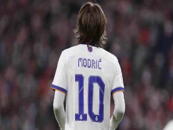 Danh sách số áo Modric ở Real Madrid và tuyển Croatia