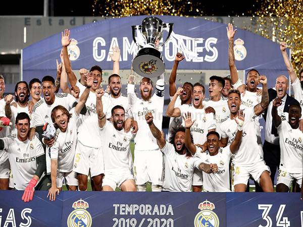 Real Madrid vô địch la liga bao nhiều lần trong lịch sử Real Madrid vô địch la liga bao nhiều lần trong lịch sử